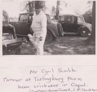 Cyril Pemble, village stalwart