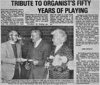 The Kent and Sussex Courier article about the retirement of Herbert Dolding